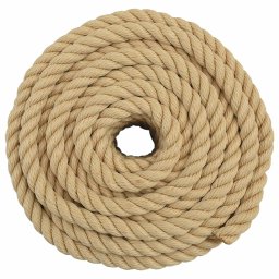 vidaXL Multifunctioneel gebruikstouw 20 mm 50 m Naturel PP