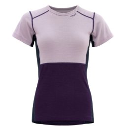 DEVOLD Lauparen Merino 190 T-Shirt Woman orchid/lilac/ink S
