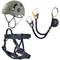 SINGING ROCK Packet Ferrata Penta gray - Klettersteigset 52-58cm