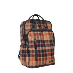 New Rebels Scott Milwaukee Rugtas Laptop 15,6 inch 20L Checker Tweed Rugzak Werktas Schooltas