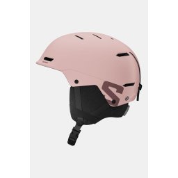 Salomon Husk Jr Skihelm Kind Roze