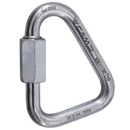 CAMP Delta Quick Link Steel 8mm - Driehoekige sluitring