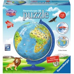 3D Puzzel - Kinder Globe - XXL (180 stukjes)