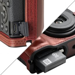SmallRig 5678 Leather Case Kit For Ricoh GR IV / III / IIIx / III HDF / IIIx HDF (Red)