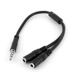 StarTech 3,5mm 4-pins naar 2x 3,5mm 3-pins M/F