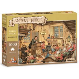 Anton Pieck - Het Klaslokaal Puzzel (1000 stukjes)