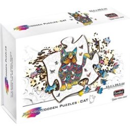 Rainbow Houten Puzzel - Kat (99 stukjes)