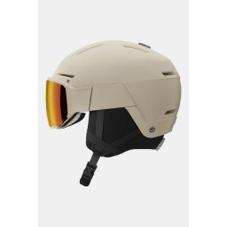 Salomon Osmo Sigma Visor Skihelm Grijs