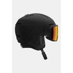 Salomon Osmo Sigma Visor Skihelm Zwart
