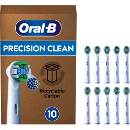 Oral-B Pro - Precision Clean - Opzetborstels met CleanMaximiser Technologie - 10 Stuks - Brievenbusv