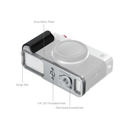 SmallRig 5448 L-Shaped Mount Plate With Silicone Handle For FUJIFILM X-E5