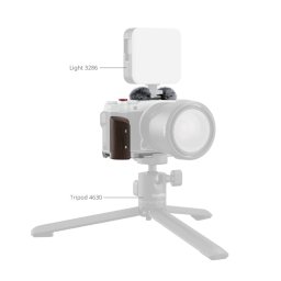 SmallRig 5261 L-Shape Mount Plate w/ Wooden Handle For Fujifilm X-M5