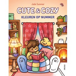Cute & Cozy Kleuren op Nummer Kleurboek (Jade Summer)