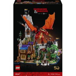 LEGO Ideas Dungeons & Dragons - het verhaal van de rode draak - 21348