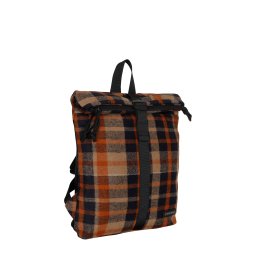 New Rebels Scott Los Angeles Rolltop Rugtas Mini 7L Teddy Geruit oranje