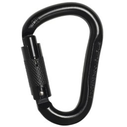 SINGING ROCK HMS Steel Triple Lock black - Karabiner