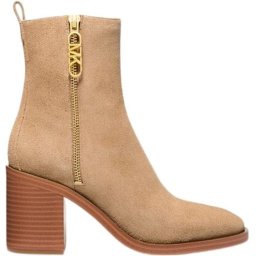 Michael Kors Regan Mid Bootie - maat 39- Enkellaars Dames - Camel