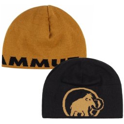 MAMMUT Logo Beanie cheetah/black - Muts