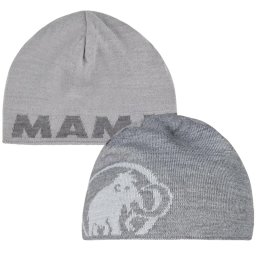 MAMMUT Logo Beanie platinum/granit - Muts