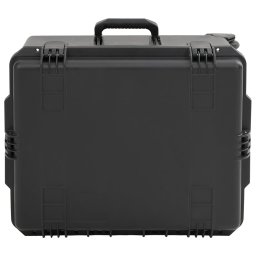 vidaXL Flightcase draagbaar 62,5x49,5x37 cm PP zwart