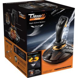 Thrustmaster T16000M FCS - Joystick voor PC - Heart magnetische sensoren - 16 aktieknoppen - voor zo
