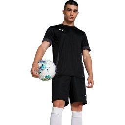 PUMA Maat XL teamGOAL Matchday Jersey Heren Sportshirt - PUMA Black-PUMA White-Flat Dark Gray