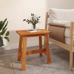 vidaXL Kruk 45x29x45 cm rechthoekig massief acaciahout