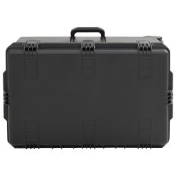 vidaXL Flightcase draagbaar 79,5x52x39 cm PP zwart