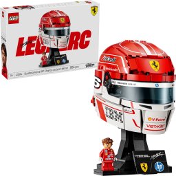 LEGO Editions Scuderia Ferrari HP Helm van Charles Leclerc F1 Auto Bouwpakket voor Kinderen 43014