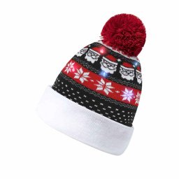 Kerstmuts PLUMEX met Lampjes
