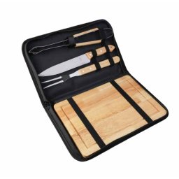 Barbecue set in etui