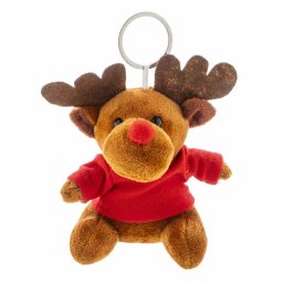 Kerst Rendier sleutelhanger