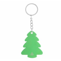 Kerstboom sleutelhanger Metaal