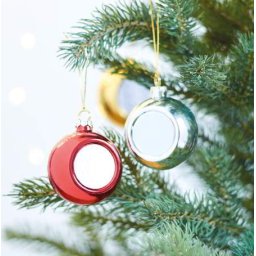 Houten Kerstboom met hangers