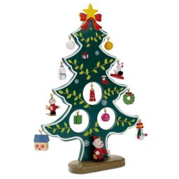 Kerstbal Rood/Wit