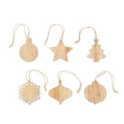 Houten Kesrtboom met verf
