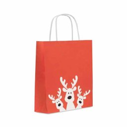 Geschenktasje Kerst Rendier maat M
