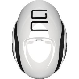 Fietshelm ABUS GAMECHANGER polar white M - 52-58 cm - wit - Geschikt voor gebruik op racefietsen - gravelbikes