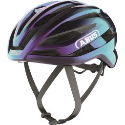 Fietshelm ABUS STORMCHASER ACE flip flop purple M - 54-58 cm - paars - Geschikt voor gebruik op racefietsen - gravelbikes - 220 g