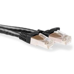 ACT CAT6A SFTP 50cm zwart
