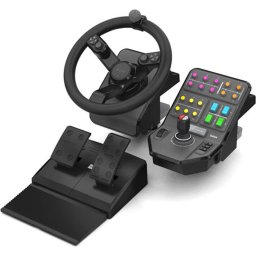 Logitech G Saitek - Farming Simulator Controller - Heavy Equipment bundel - Geschikt voor PC & Mac - Zwart