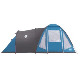 Coleman Waterfall 5 familietent – 5 persoons tent – hybride design – waterdicht en lichtgewicht – blauw/zwart