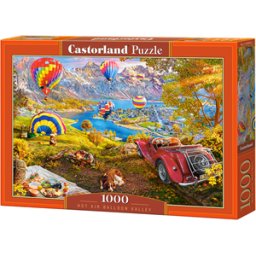 Hot Air Balloons in the Valley Puzzel (1000 stukjes)