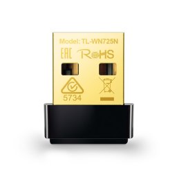 TP-Link TL-WN725N 150Mbps Wireless N Nano USB Adapter Desktop accessoire Zwart