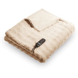 Duux Yentl Bubble Elektrisch Warmtedeken 200x200 cm – 9 standen – Beige