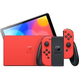 Nintendo Switch OLED - Mario Editie - Rood
