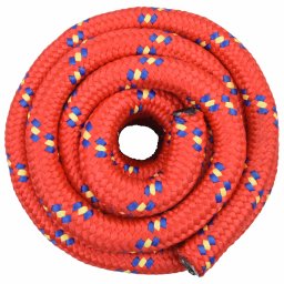 vidaXL Multifunctioneel gebruikstouw 40 mm 10 m Rood PP