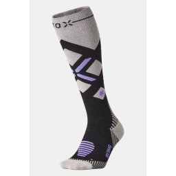 STOX Merino Skisok Dames Grijs