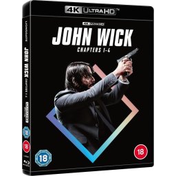 John Wick Chapters 1 - 4 - 4K UHD - Import zonder NL OT