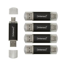 Intenso Twist Line 32GB 5-pack USB-sticks Grijs